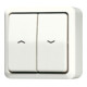 Jung Jalousie-Wippschalter ws 10AX 250V Tas.1-pol. 639 VA-1