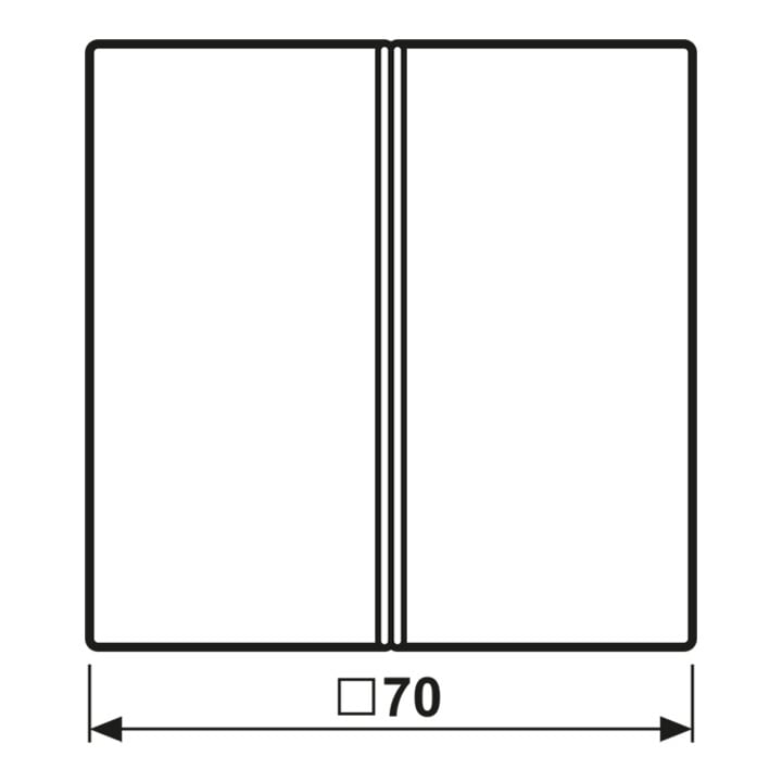 Jung Jeu de touches 2 fois aws complet LS 402 TSA WW