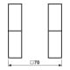 Jung Jeu de touches, double complet LS 502 TSA WW