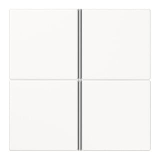 Jung Jeu de touches LS 404 TSA 4 fois blanc