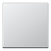 Jung Jungette alu pour bouton-poussoir A 590 AL-1