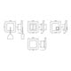 Jung Kit d'appel d'urgence aws complet avec cadre NRS AS 0834 WW