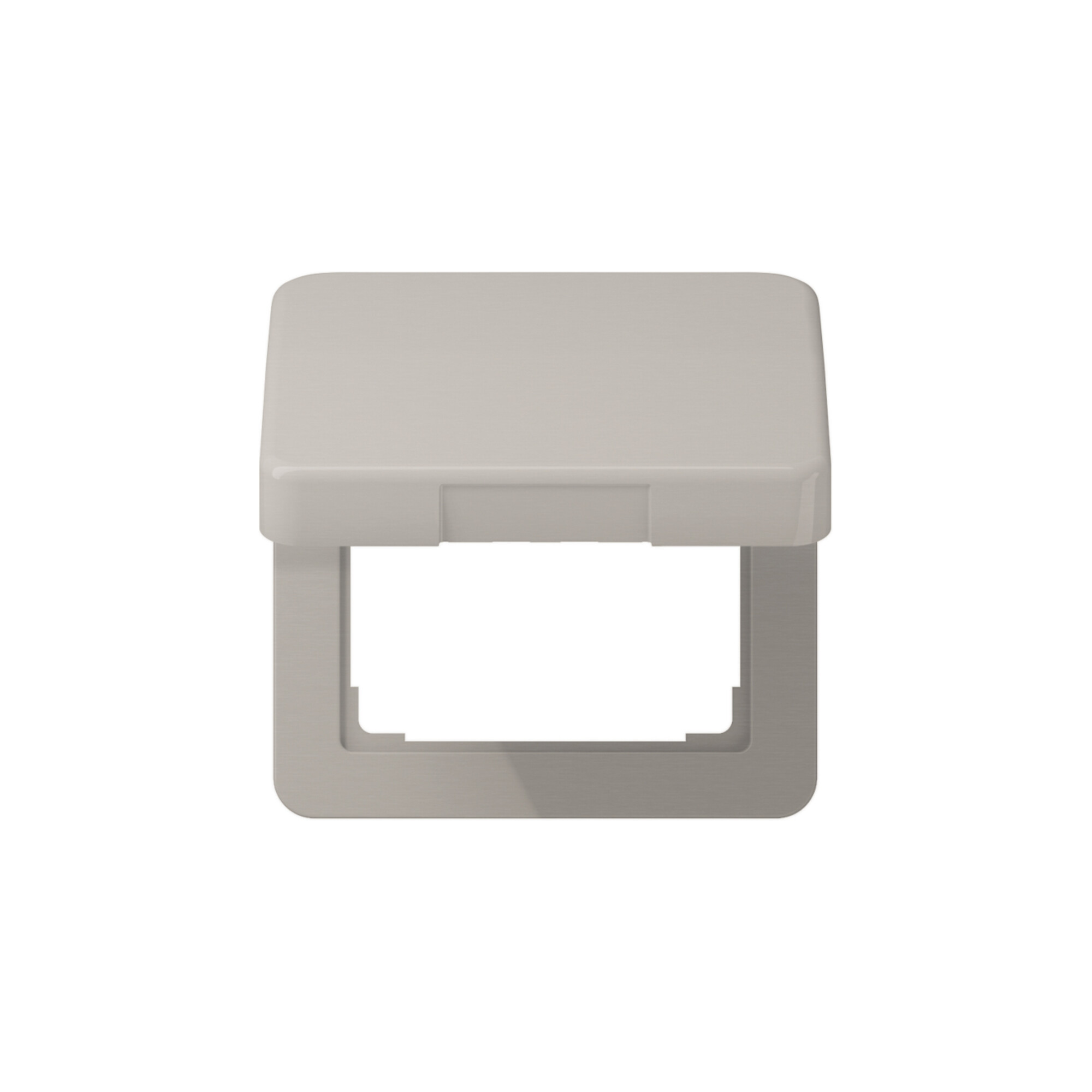 Jung Klappdeckel pla m.Abdeckung 50x50mm CD 590 KL PT