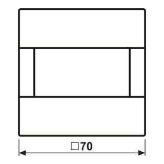 Jung KNX Automatik-Schalter 1,10m Universal LS 3181-1 WW
