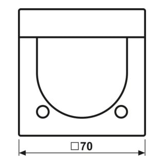 JUNG KNX Automatik-Schalter LS 3281-1 2,20m Universal WW