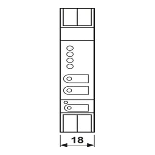 Jung KNX Bereichs-Linienkoppler 21420 1S R