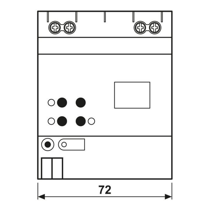 Jung KNX DALI-2 Gateway 30064 1S DA2 R Couleur 1 voie
