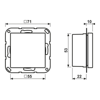 Jung KNX Objektregler A 2178 ORTS WW aws mit int. Busankoppler