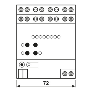 JUNG KNX Rollladenaktor 4-fach AC 230V 2504 REGHER