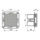 Jung Lautsprechermodul aws ca.2,5W 4Ohm LSM A 4 WW