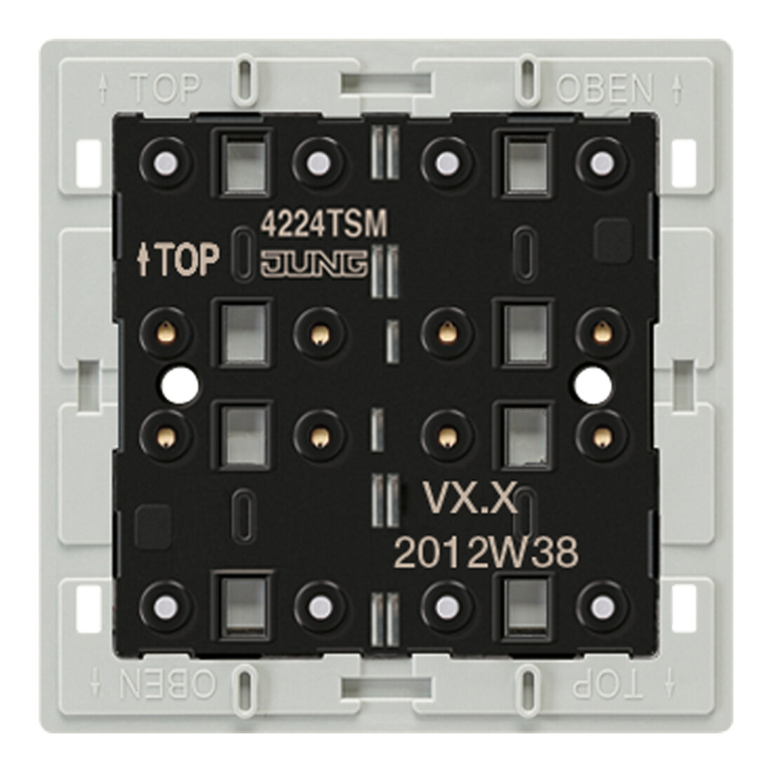 Jung Module capteur tactile 2 voies 24V AC/DC 20mA 4224 TSM