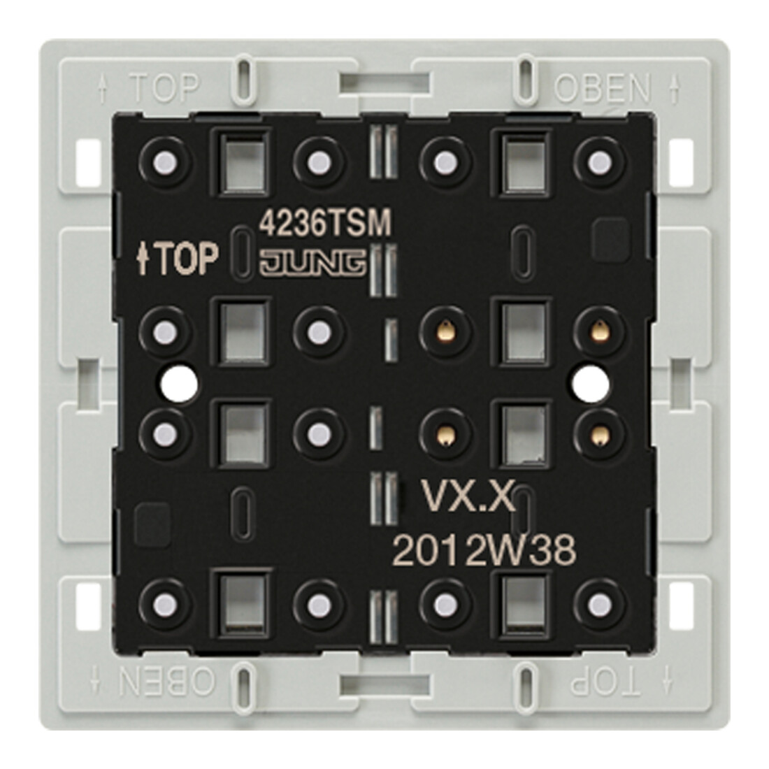 Jung Module capteur tactile 3 voies 24V AC/DC 20mA 4236 TSM