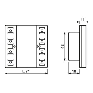 Jung Module compact de commande de pièce KNX 2 voies LS 5192 KRM TS D
