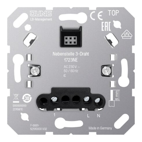 Jung Nebenstelle 3-Draht 1723 NE