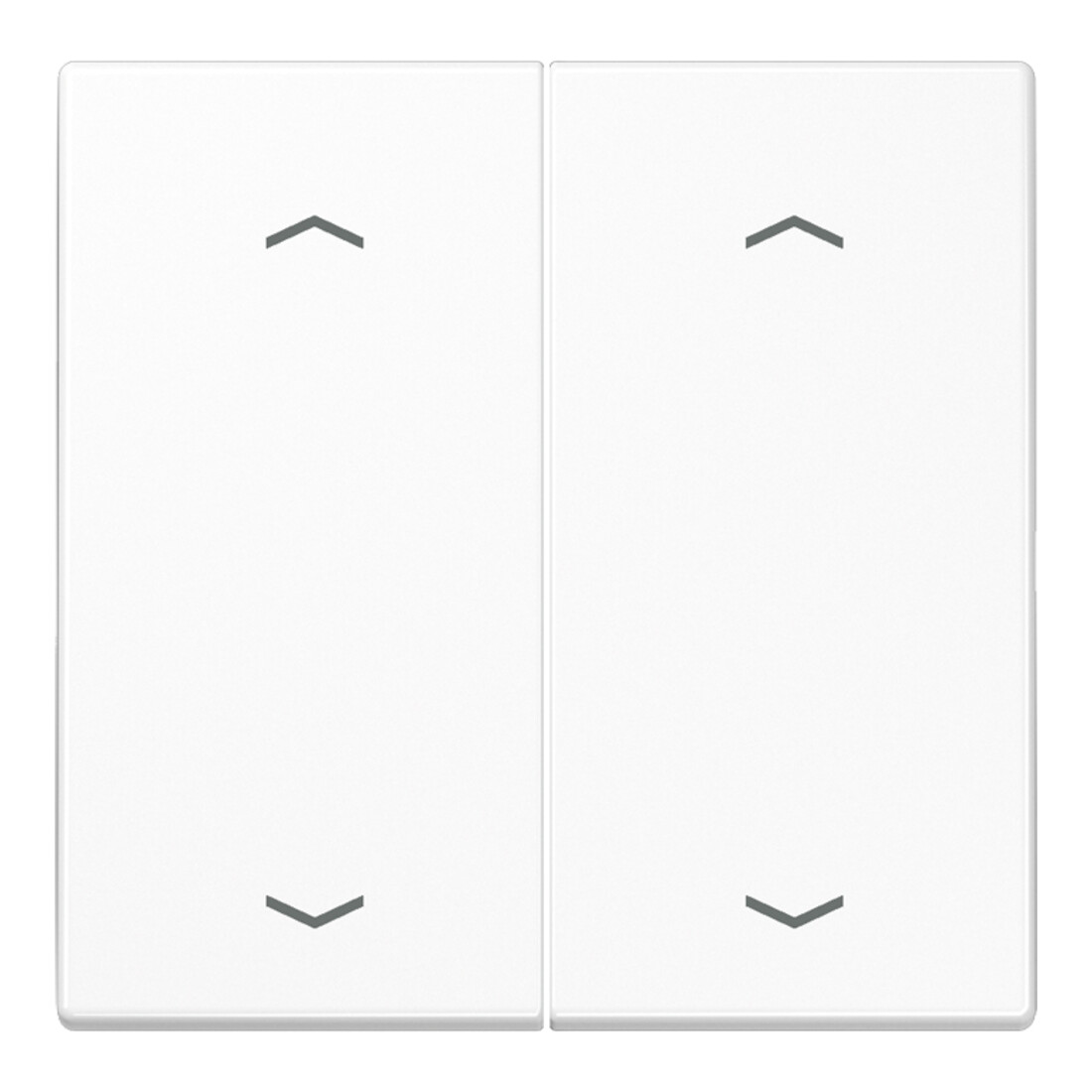 Jung Plaque à bascule Symboles aws pour bouton-poussoir 2 modules LS 995 MP WW