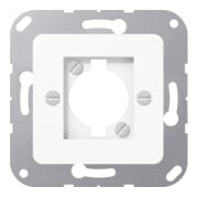 Jung Plaque centrale pour connecteur haut-parleur 168-1 WW-1