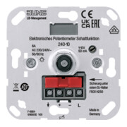 Jung Potentiomètre électrique pour EVG/transformateurs 240-10-1