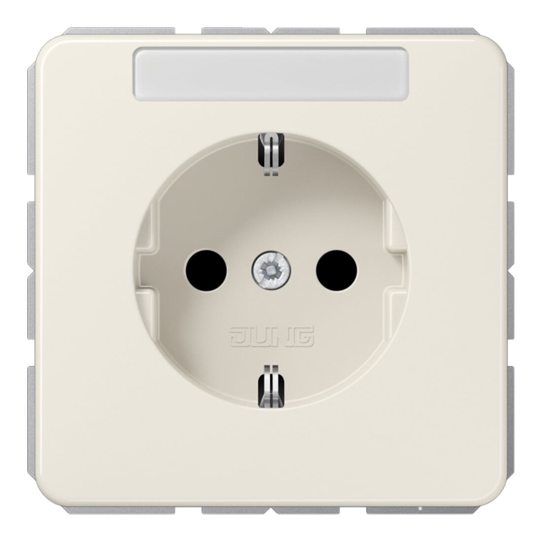 Jung Prise SCHUKO 16A 250V avec champ d’écriture CD 1520 BFNA