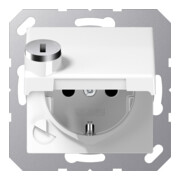 Jung Prise SCHUKO 16A 250V avec couvercle rabattable AS 1520 BFKLSL WW-1