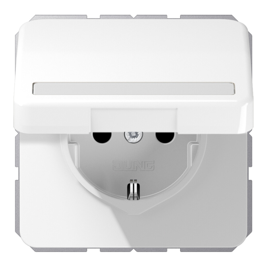 Jung Prise SCHUKO 16A 250V avec couvercle rabattable CD 1520 BFNAKL WW