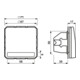 Jung Prise SCHUKO 16A 250V avec couvercle rabattable CD 1520 BFNAKL WW