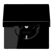 Jung Prise SCHUKO 16A 250V avec couvercle rabattable LS 1520 KL SW-1