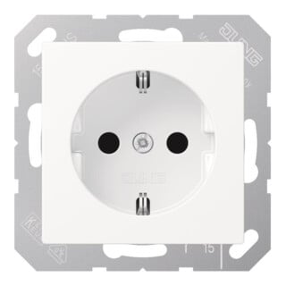Jung Prise SCHUKO A1520BFWWM blanc neige