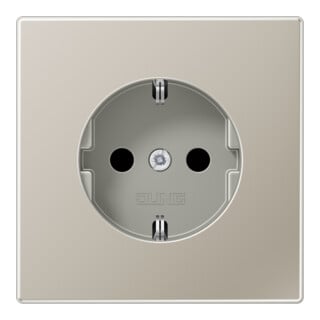 Jung Prise SCHUKO acier inoxydable ES 1520
