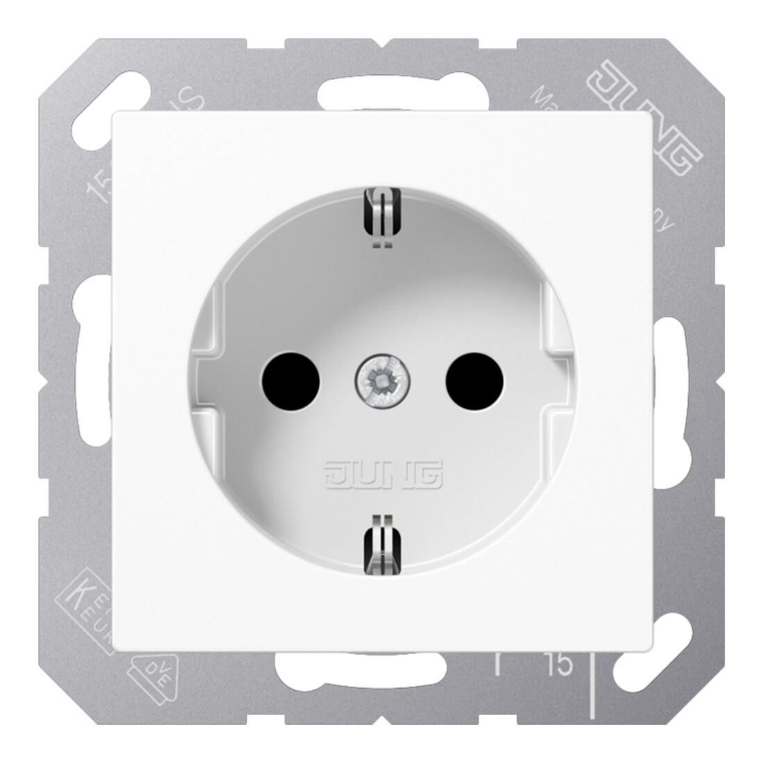 Jung Prise SCHUKO alpin blanc A 1520 BF KI WW
