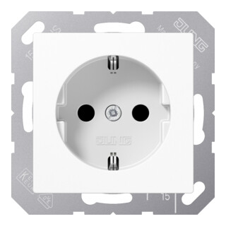 Jung Prise SCHUKO alpin blanc A 1520 KI WW