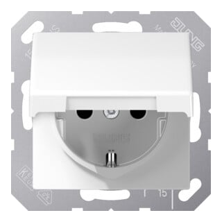 Jung Prise SCHUKO alpin blanc AS 1520 BF KL WW
