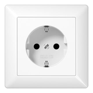 Jung Prise SCHUKO alpin blanc AS 1520 KI WW