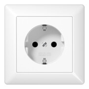 Jung Prise SCHUKO alpin blanc AS 1520 KI WW-1