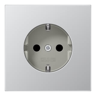 Jung Prise SCHUKO aluminium AL1520