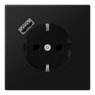 Jung Prise SCHUKO avec USB Type A LS1520-18ASWM
