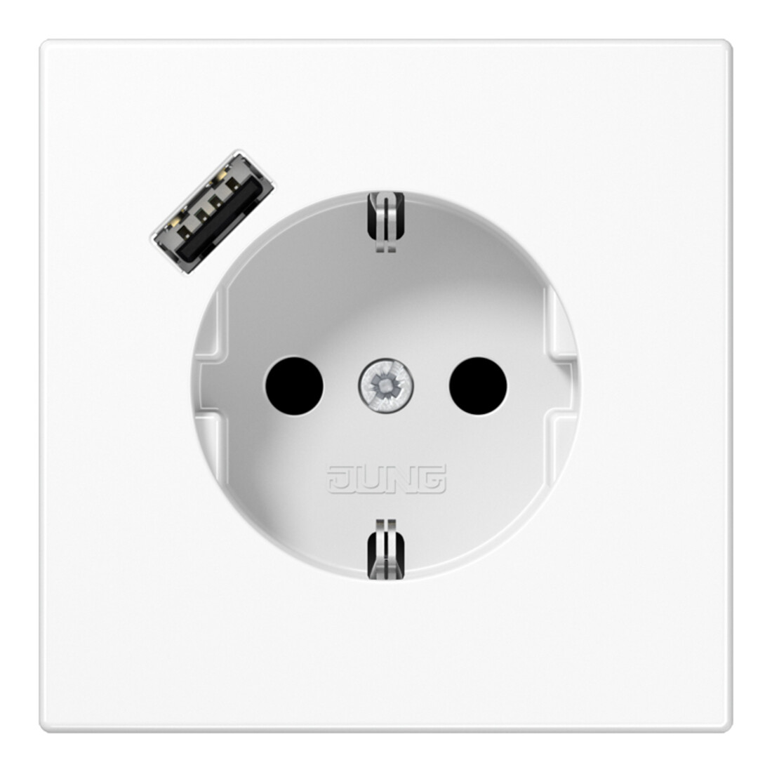Jung Prise SCHUKO avec USB Type A LS1520-18AWW