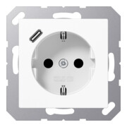 Jung Prise SCHUKO avec USB Type C A1520-18CWW-3