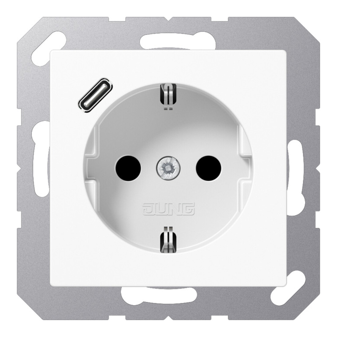 Jung Prise SCHUKO avec USB Type C A1520-18CWW
