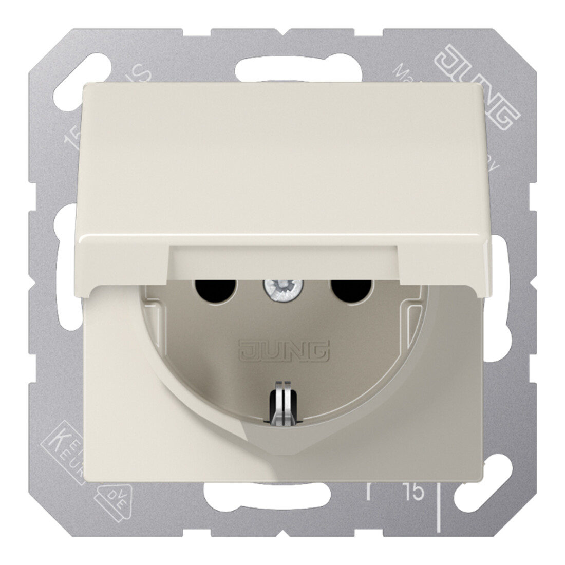 Jung Prise SCHUKO blanche AS 1520 KL