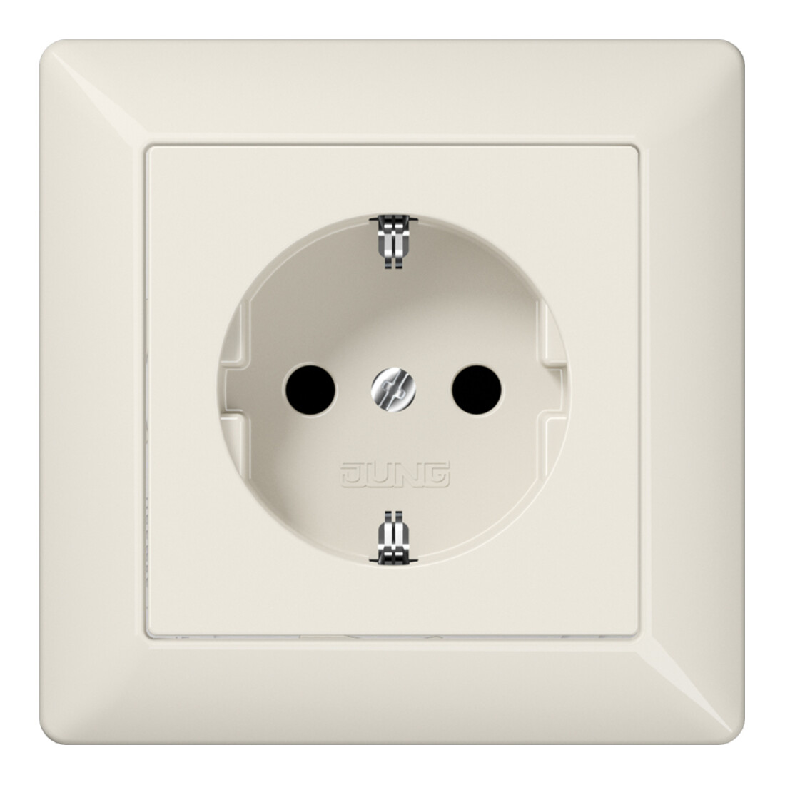 Jung Prise SCHUKO blanche AS1520