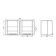 Jung Prise SCHUKO double 16A 250V 8220 NAW