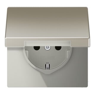Jung Prise SCHUKO en acier inoxydable ES 1520 KL