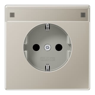 Jung Prise SCHUKO en acier inoxydable ES 1520 NA
