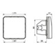 Jung Prise SCHUKO gris clair CD 1520 BFKL LG