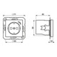 JUNG Prise SCHUKO HOME BT A 1521 SE WW