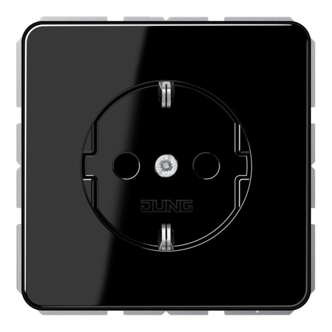 Jung Prise SCHUKO noire CD 1520 SW