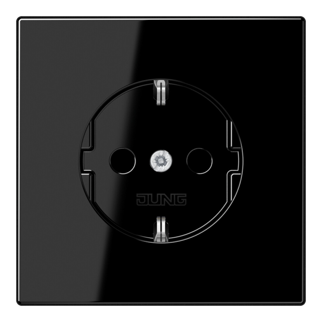 Jung Prise SCHUKO noire LS 1520 SW