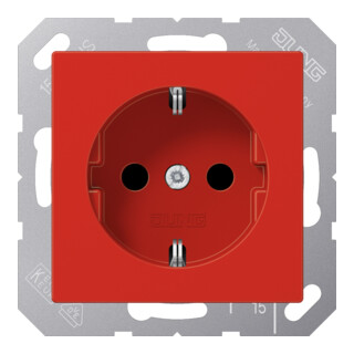 Jung Prise SCHUKO rouge A 1520 BF RT