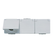 Jung Prise SCHUKO triple 16A 250V 623 W-1