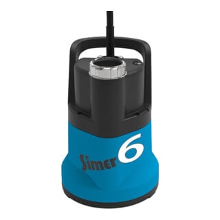 Jung Pumpen Schmutzwasserpumpe SIMER 6 230 V DT Stecker